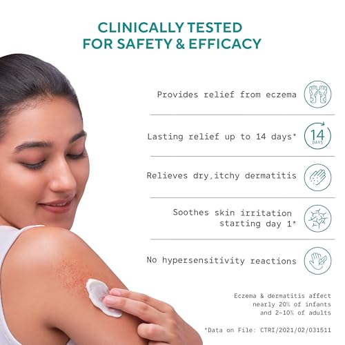 EQUALSTWO by Zydus Skin Healing Cream for Baby & Mom – 150gm | Eczema Relief, Rash & Dry Itchy Skin | pH 5.5 | Dermatologist-Tested | Gentle Moisturizer for Sensitive, Red, Irritated Skin, (Pack 1) - Image 5