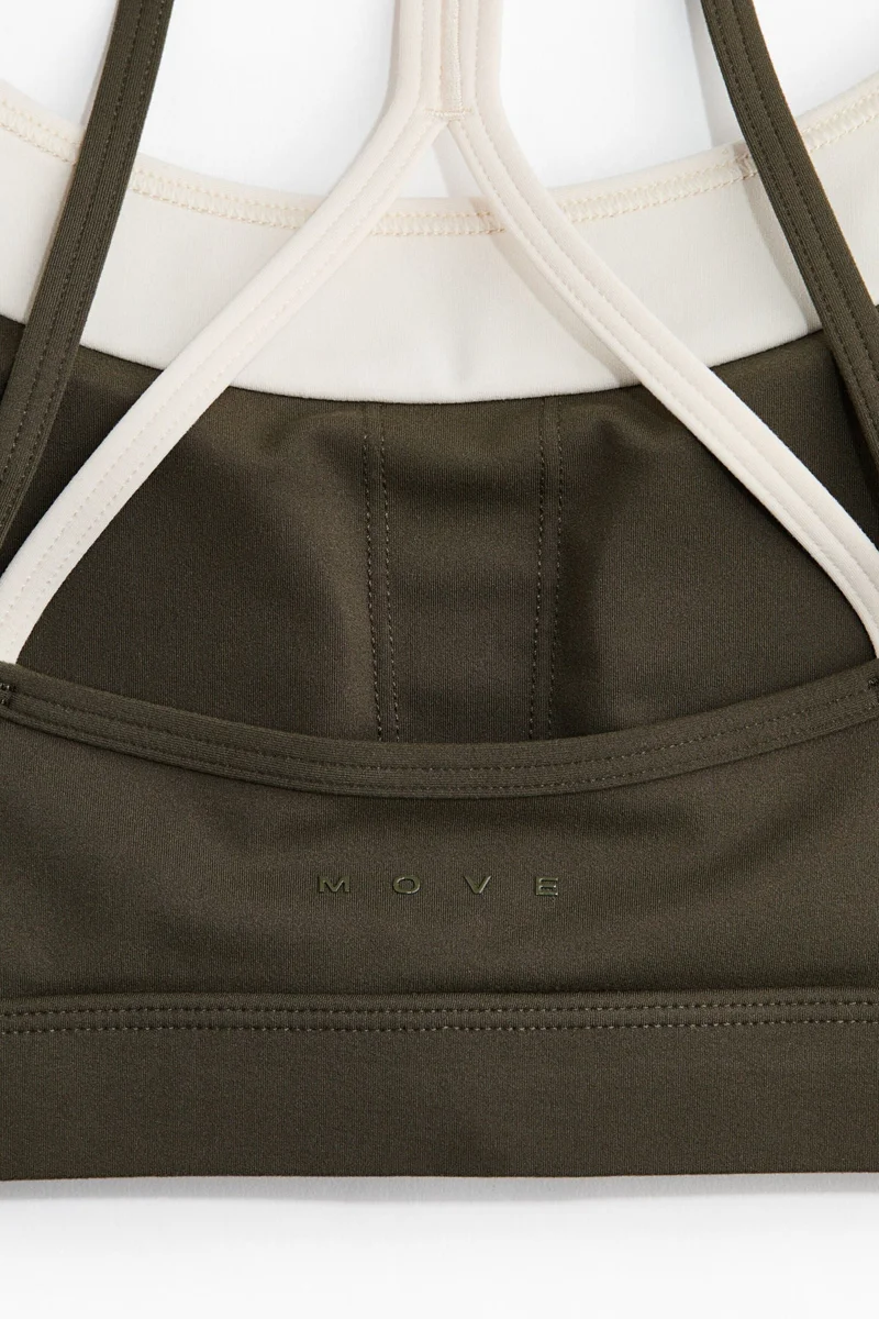 H&M  Sports bra with SoftMove™ for Women | Best Price UAE