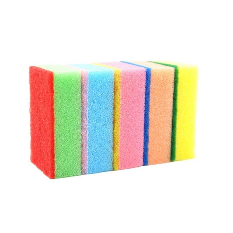 1piece 2 Colors Random Sponge Sponge Cloth Dishwashing Sponge Wipe Kitchen Cleaning Nano Cotton Wash Pot Brush Kitchen Tools - Image 3