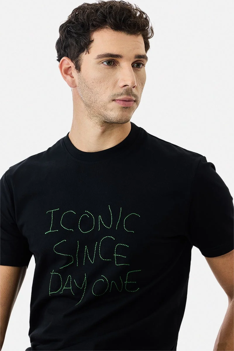 سنيتش تيشيرت قطني % أيقوني