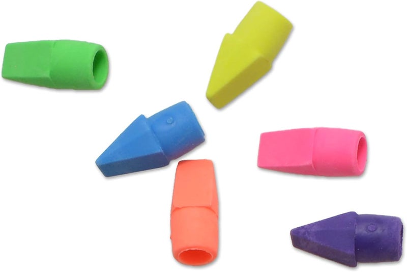 Westcott Westcott 14891 Pencil Eraser Toppers Assorted 12 Pack - Image 4