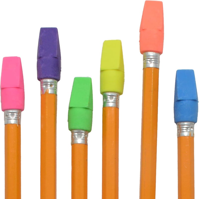 Westcott Westcott 14891 Pencil Eraser Toppers Assorted 12 Pack - Image 5