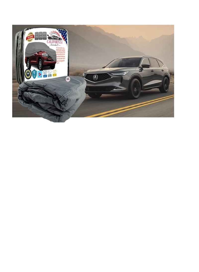 California formula-T California Car body Cover Windproof  Scratch Resistant Cover with Working Gloves 