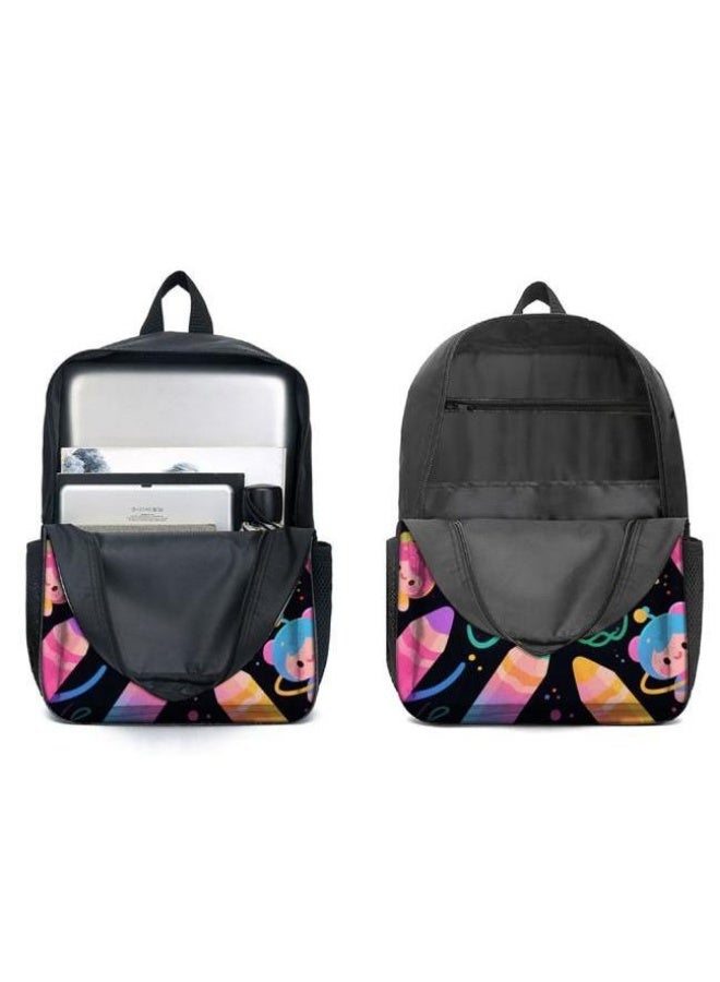 Bright Li Fire Fashion is unlimited! Cartoon bag three-piece set, suitable for a variety of scenes for students and teenagers (available for students, children, friends on outings, mountain climbing, school, etc.) - 15 - Image 4