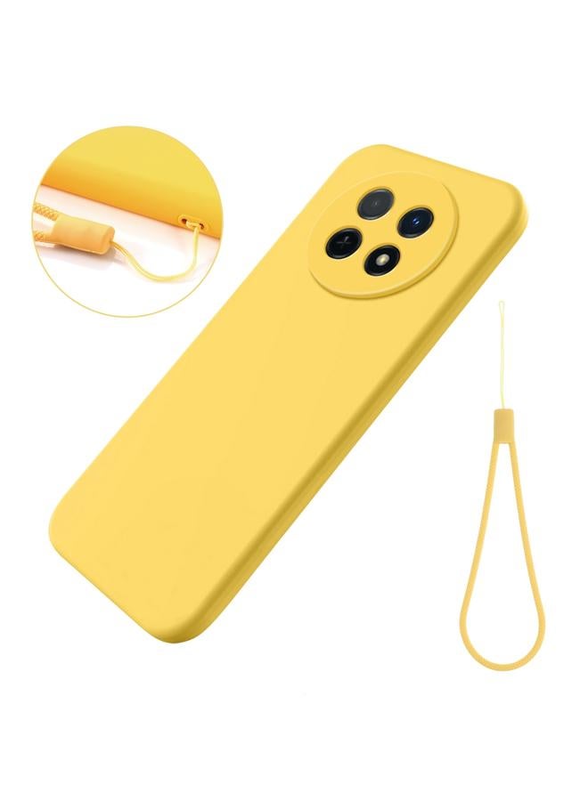 erorex Case For Huawei Nova Y91 4G Solid Color Liquid Silicone Dropproof Full Coverage Protective Case - Image 1