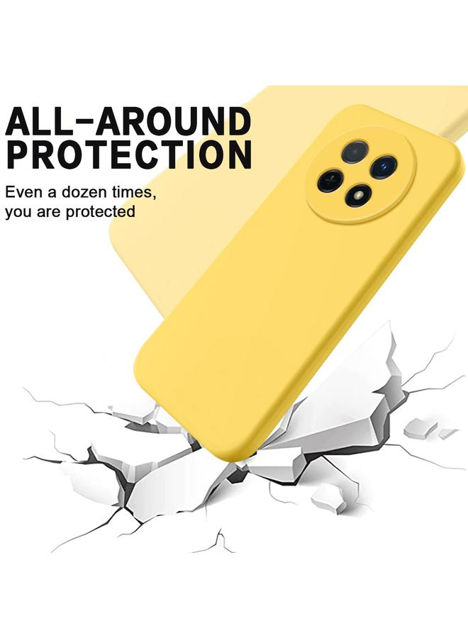 erorex Case For Huawei Nova Y91 4G Solid Color Liquid Silicone Dropproof Full Coverage Protective Case - Image 5