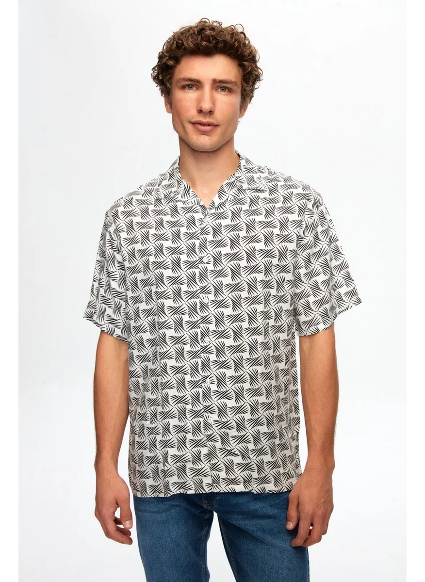 D'S DAMAT Relaxed White Shirt 0HC02ORT09313