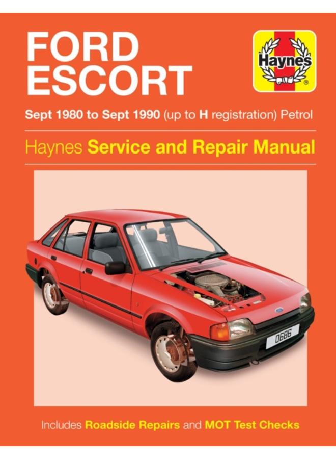 Ford Escort Petrol (Sept 80 - Sept 90) Haynes Repair Manual
