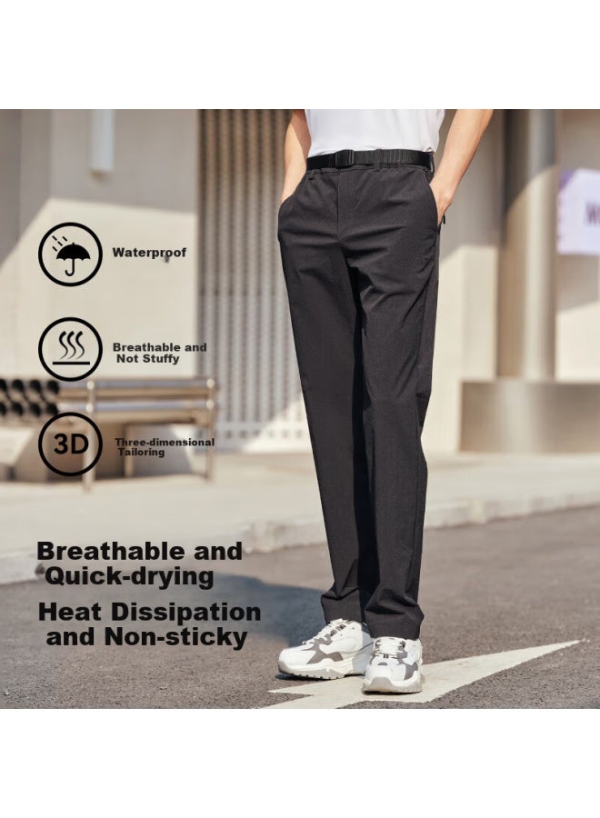PELLIOT Quick-Dry Pants Men And Women Summer Sports Elastic Casual Outdoor Mountaineering Long Pants 11921419 Black Xl - Image 2