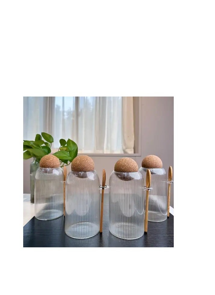 Generic - Glass jar with a multi-use ball cap - Image 1