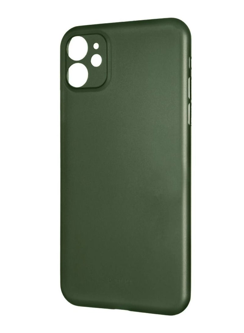 K-Doo غطاء خلفي رقيق للغاية من Air Skin لجهاز iphone 12 بلون أخضر غير قابل للانزلاق بتغطية كاملة - Image 3