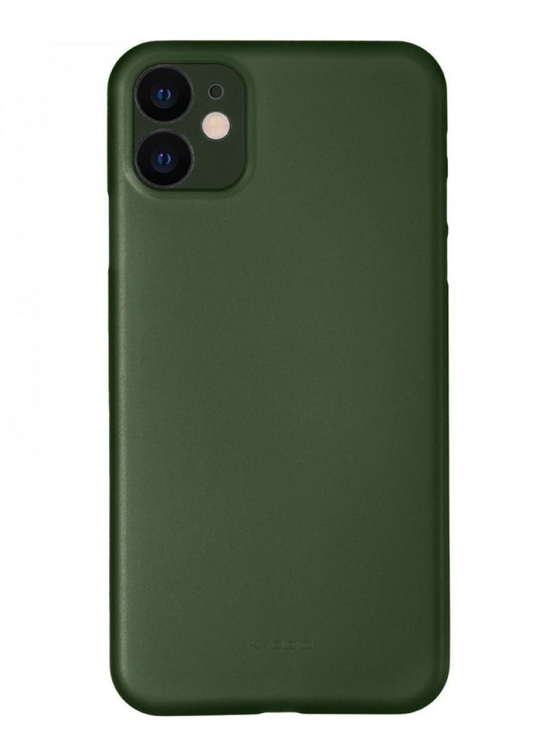 K-Doo غطاء خلفي رقيق للغاية من Air Skin لجهاز iphone 12 بلون أخضر غير قابل للانزلاق بتغطية كاملة - Image 1