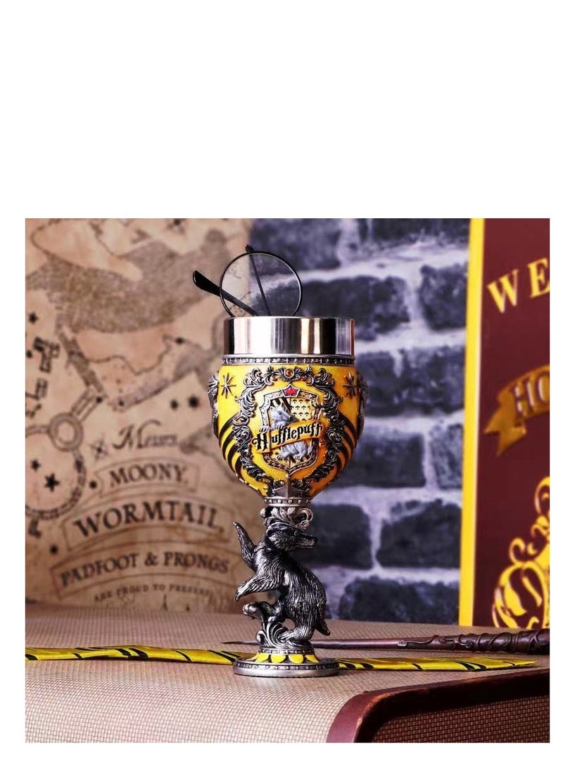 general Nemesis Now Harry Potter Slytherin Hogwarts House Collectaible Goblet Resin Silver - Image 1