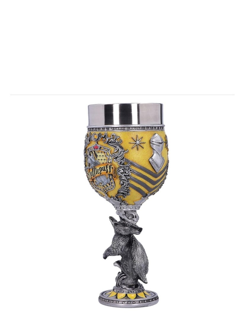 general Nemesis Now Harry Potter Slytherin Hogwarts House Collectaible Goblet Resin Silver - Image 2