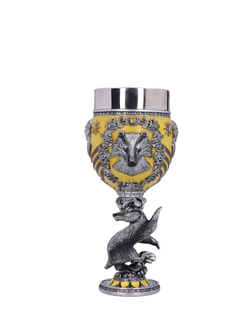 general Nemesis Now Harry Potter Slytherin Hogwarts House Collectaible Goblet Resin Silver - Image 3