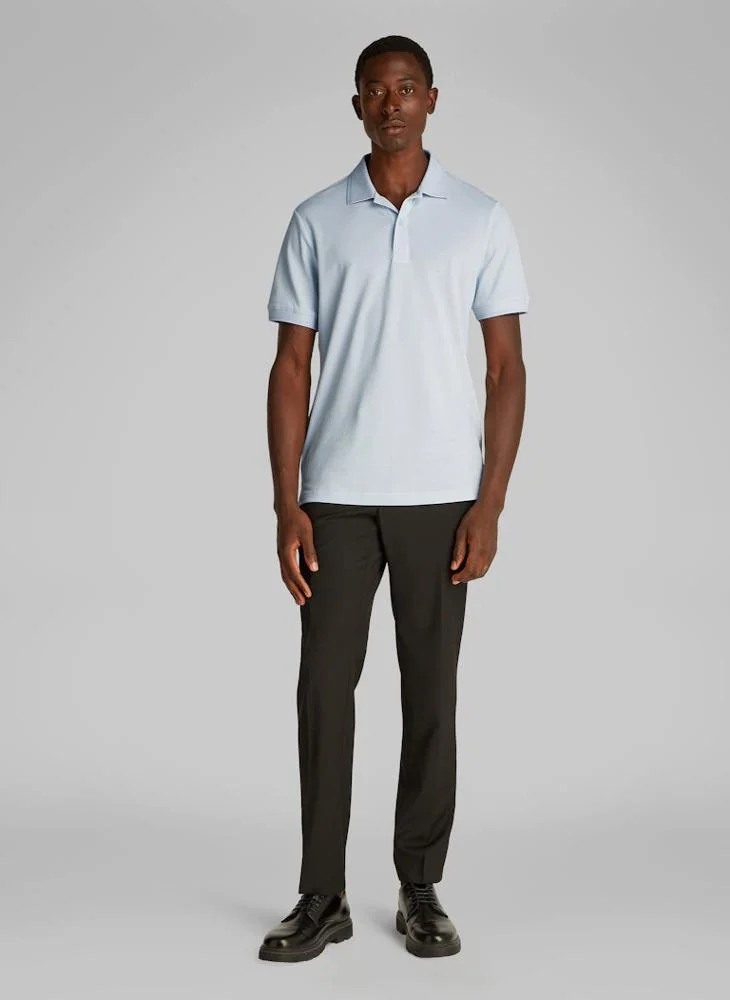 CALVIN KLEIN Slim Thermo Tech Pique Short Sleeve Polo