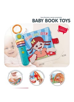 Generic Cloth Book Gift Box Early Education Baby Toys Unbreakable And Chewable Educational Toddler Toys Birthday Gift-Color:Animal Music Cloth Book  - Image 5