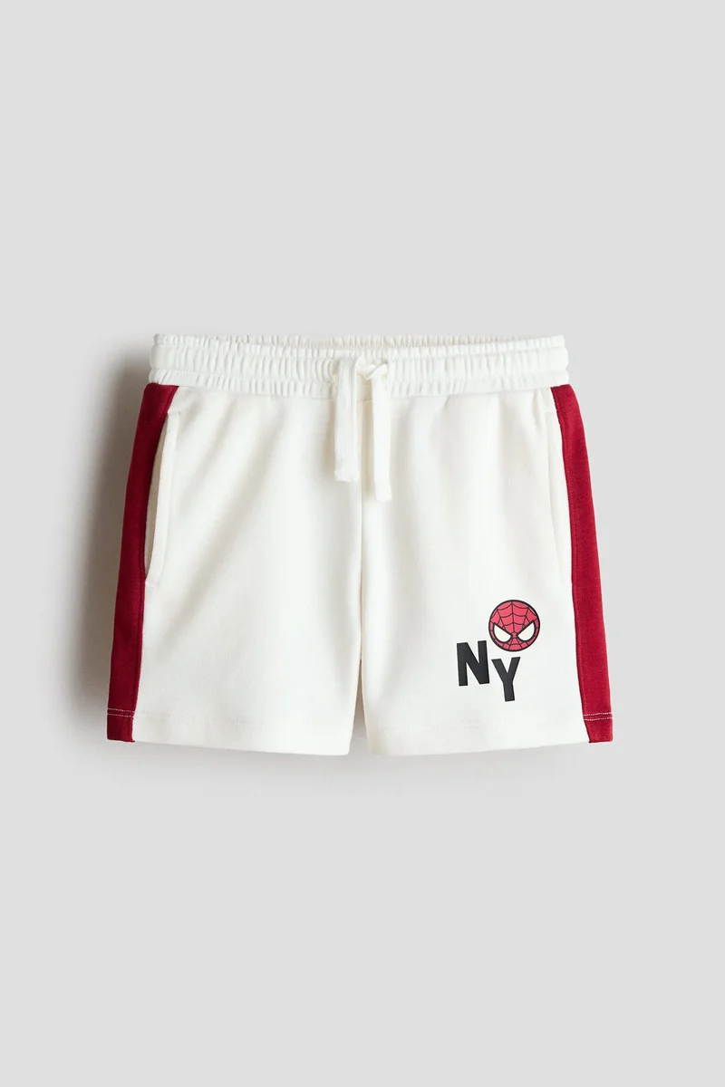 H&M Print-motif sweatshorts