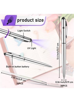 Generic Invisible Ink Pen 1Pcs Spy Pen with UV Light Magic Marker Pens for Secret Message and Birthday Party, Writing Secret Message  - Image 3