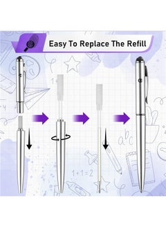 Generic Invisible Ink Pen 1Pcs Spy Pen with UV Light Magic Marker Pens for Secret Message and Birthday Party, Writing Secret Message  - Image 4