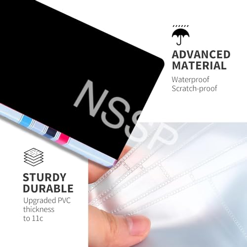 NSSP Business Card Holder, Debit/Credit/Business/Visiting Name Id Card Holder Book Case Organizer File - 480 Pockets(Pack of-1)-Black color - Image 4
