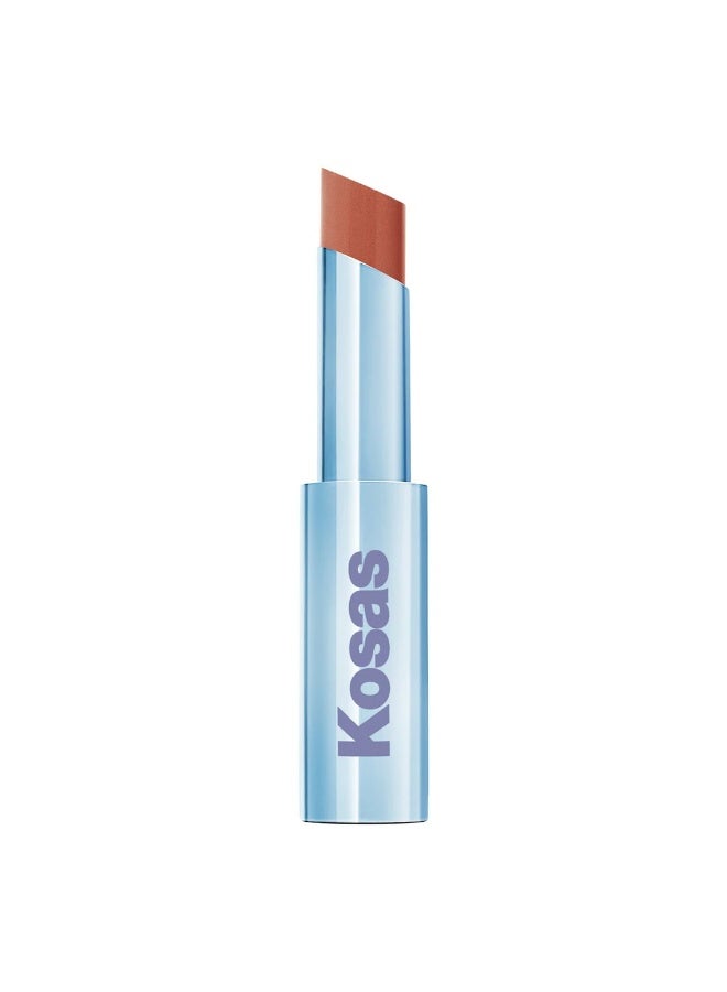 كوساس أحمر شفاه ويت ستيك لامع شفاف _بابايا تريت - بيج خوخي دافئ - Image 1