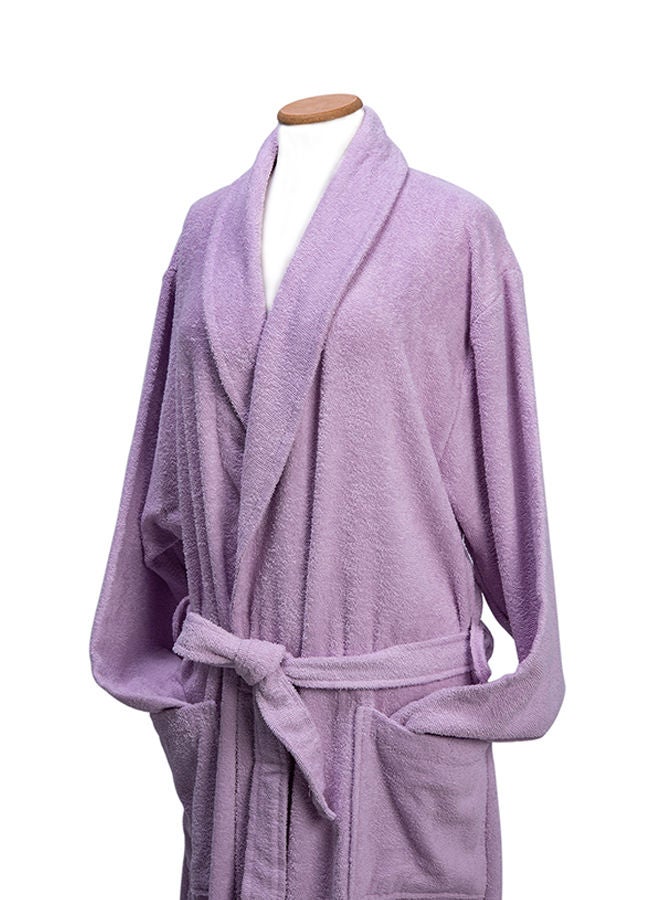 Bath Robe Lilac Small - Image 2