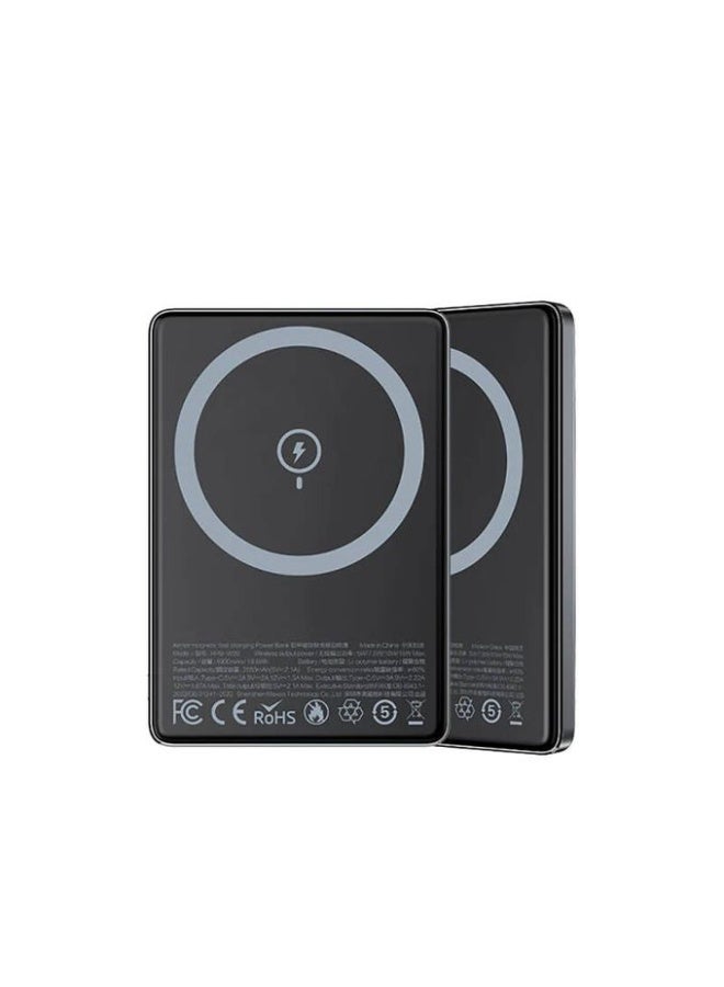 Recci RPB-W20 Portable Wireless Charging and PD Fast Charging Powerbank 15W 4900mAh - Image 4