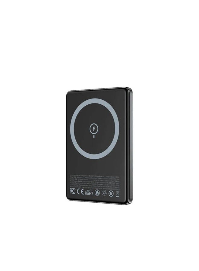 Recci RPB-W20 Portable Wireless Charging and PD Fast Charging Powerbank 15W 4900mAh - Image 3