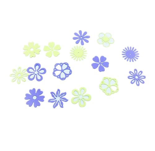 Hying Spring Flowers Cutting Dies for Card Making, Floral Flowers Die Cuts Symmetry Pattern Floral Snowflake Dies Stencil Embossing Template for Crafting Scrapbooking DIY Photo Album - Image 3