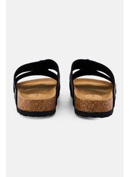 Algspar Men Slip On Cork Sandals, Dark Grey  - Image 3