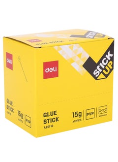 Deli 12-Piece Glue Stick 15gm Content  - Image 3