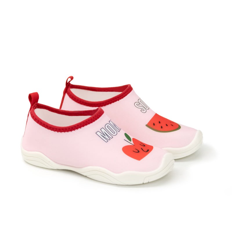New Children''s Tracing Shoes Soft Sole Breathable Beach Shoes Diving Shoes Outdoor Wading Non-slip Anti-cut Barefoot Swimming Shoes - Image 1