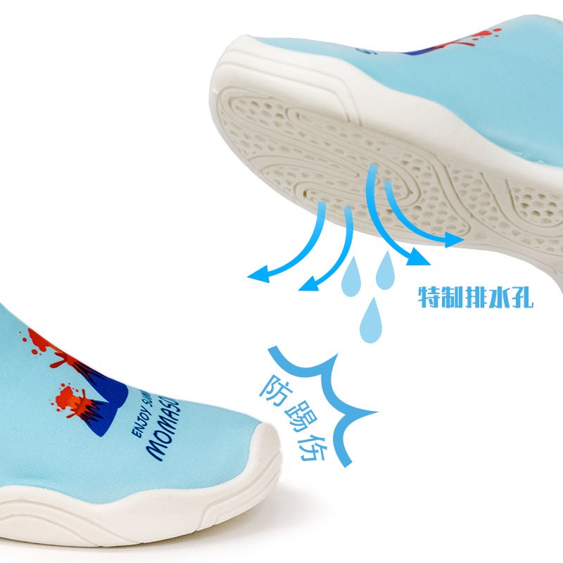 New Children''s Tracing Shoes Soft Sole Breathable Beach Shoes Diving Shoes Outdoor Wading Non-slip Anti-cut Barefoot Swimming Shoes - Image 5