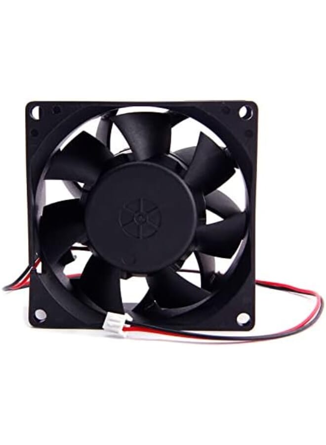 24V Brushless Dc Cooling Fan 80X80X38Mm Mini Cooling Fan Long Life Sleeve Bearing Computer Case Cooling Fan 0.3A 1Pcs  - Image 3