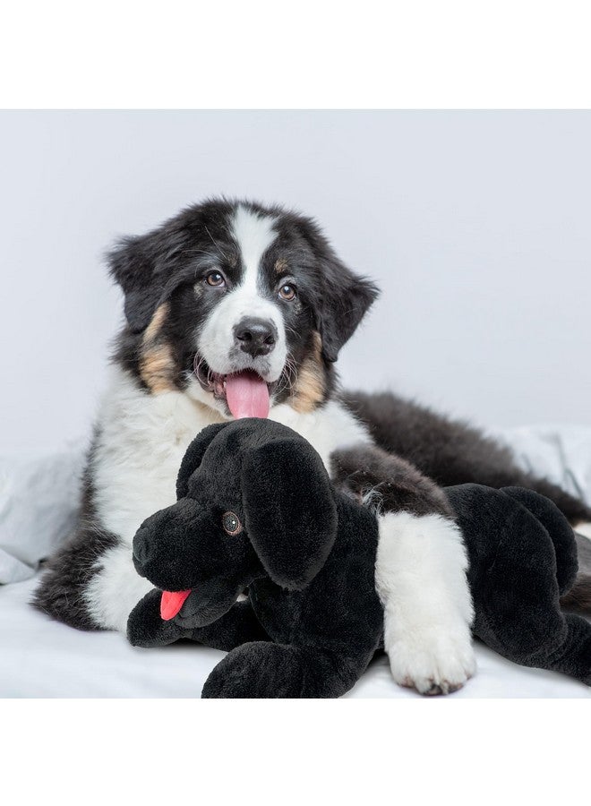 LotFancy Dog Stuffed Animal, 21 inch Black Lab Plush Dog, Realistic Stuffed Puppy Plush Toy for Kids - Image 5