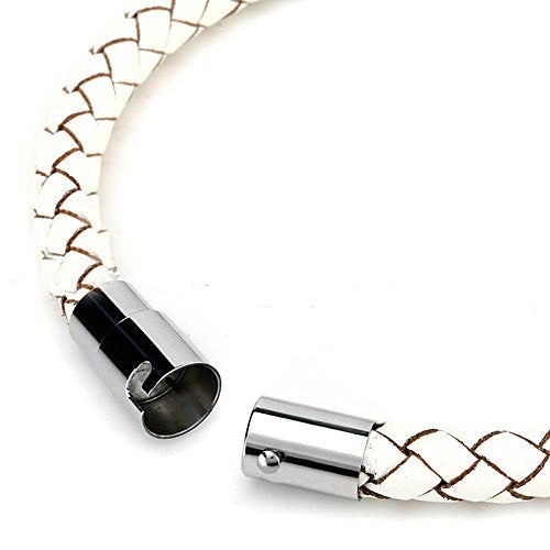 RUTICH 10sets Leather Cord End Cap/Magnetic Clasp with Locking Mechanism (Fit 3mm Cord)… - Image 4