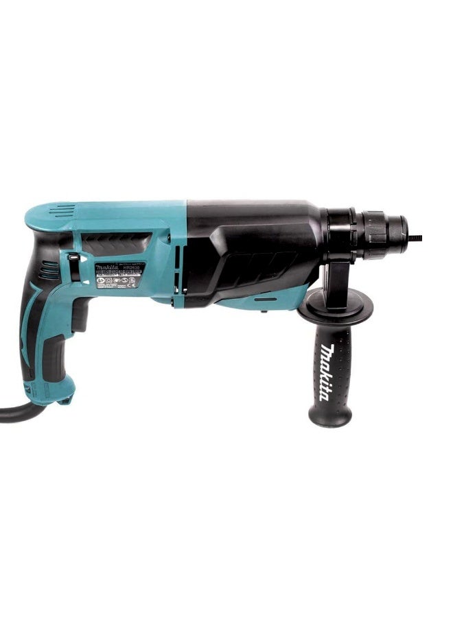 ماكيتا HR2630X7 26 مم 800 واط مطرقة دوارة SDS-Plus 3 وضع أزرق 361 × 77 × 209 مم - Image 2