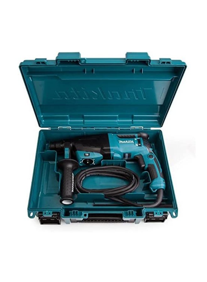 ماكيتا HR2630X7 26 مم 800 واط مطرقة دوارة SDS-Plus 3 وضع أزرق 361 × 77 × 209 مم - Image 4