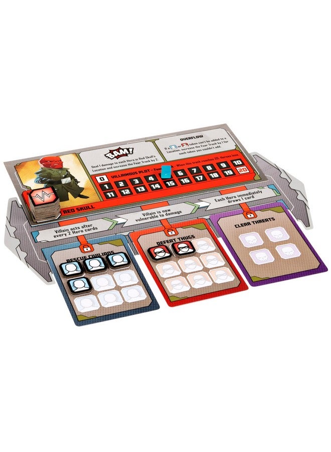 Spin Master Games Marvel United, Award-Winning Superhero Cooperative Multiplayer Strategy Card Game Captain America Hulk, for Adults, Families and Kids Ages 14 and up - Image 4