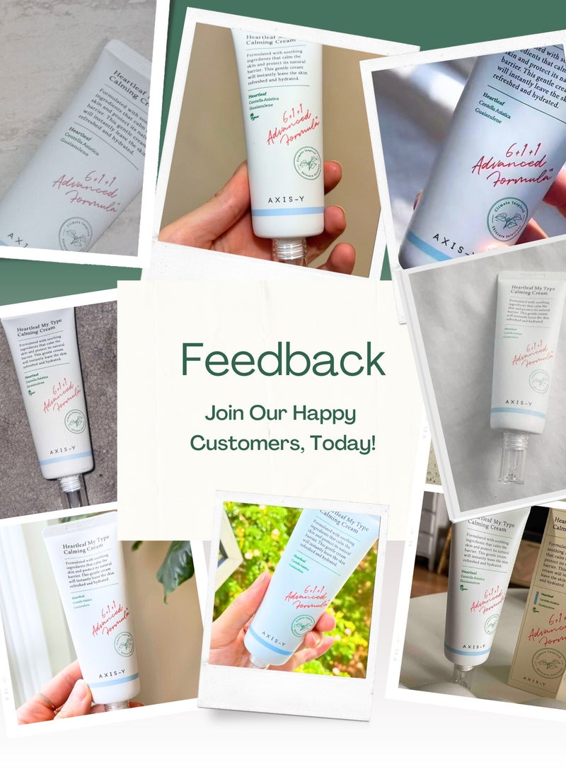 AXIS-Y Heartleaf My Type Calming Cream 60 ml | Hydrating Gel Moisturizer | Sensitive Skin | Centella Asiatica | Dehydrated Skin | Korean Skincare - Image 2