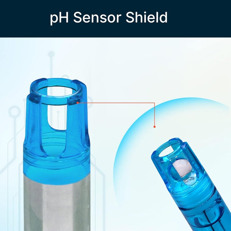 Apera Instruments 201-C Combination pH Electrode, BNC Connector, Polycarbonate-Body (AI1301) - Image 3