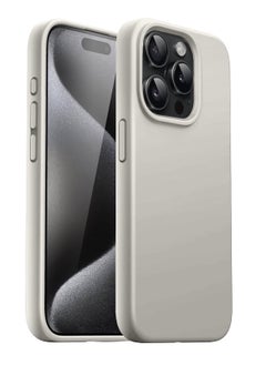 Mida iPhone 15 Pro Max Silicone Case Cover, full body protection case with a soft silky feel, shockproof cover with microfiber lining  - Image 1