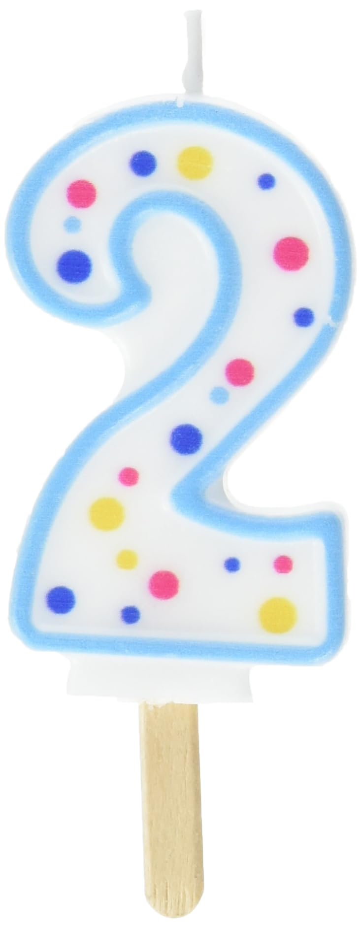 PME Blue Number 2 Candle
