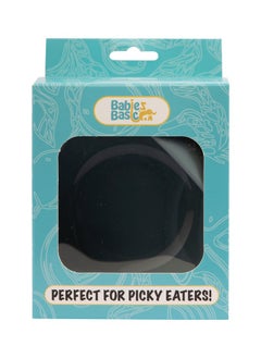 Babies Basic Feeding Set, 2 Pieces, Silicone Set For Self Feeding, Easy To Grip Silicone Spoon , Strong Suction Silicone Bowl - Indigo  - Image 5