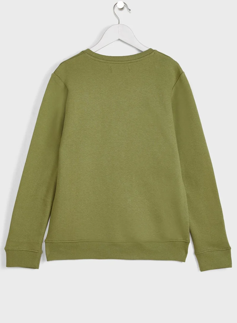 Ripples Graphic Sweatshirt