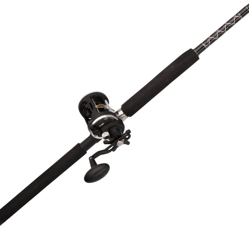 PENN 6â€™6â€ Rival Level Wind Fishing Rod and Reel Conventional Combo, 6â€™6â€, 1 Tubular Fiberglass Fishing Rod with 2 Reel, Durable, Break Resistant and Lightweight - Image 1