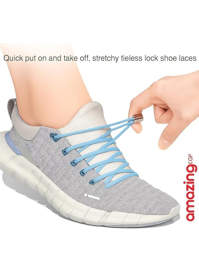 أمازينج. إي جي بي ربطة حذاء مرنة بدون ربط ونظام قفل مغناطيسي، مقاس واحد يناسب الجميع - Image 5