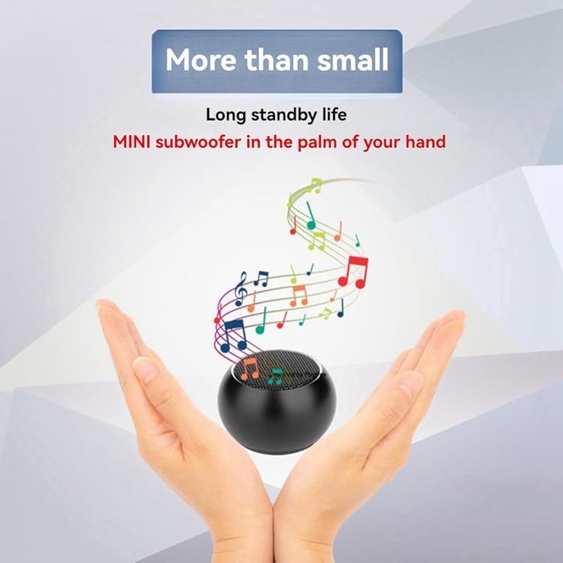 M3 Mini Wireless Bluetooth Speaker Portable Outdoor Heavy Bass with Card Slot - Image 2