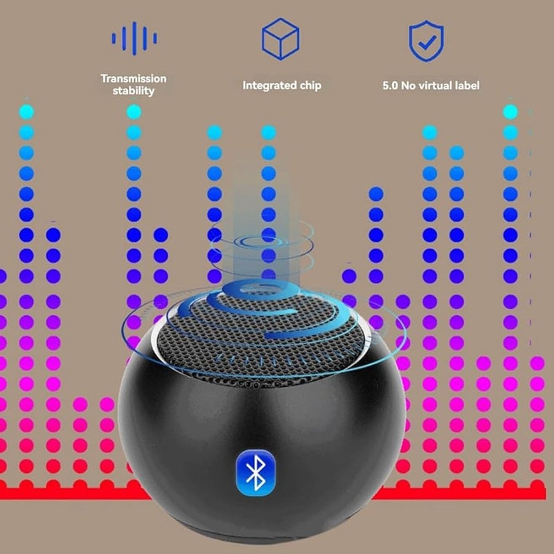 M3 Mini Wireless Bluetooth Speaker Portable Outdoor Heavy Bass with Card Slot - Image 4